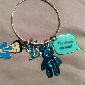 Exotic charm bracelet